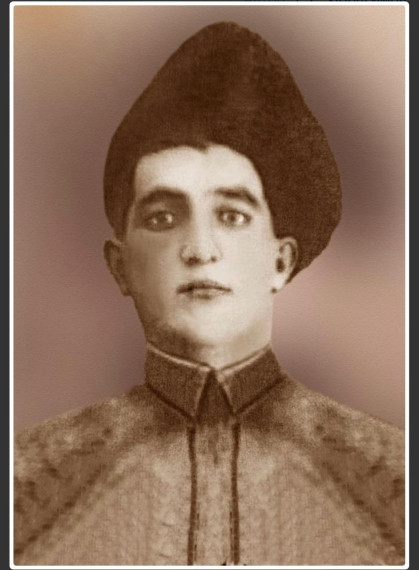 ГУСЕЙНОВ МАГОМЕД МАГОМЕДОВИЧ - участник ВОВ из с. Ирганай. ГУСЕЙНОВ МАГОМЕД МАГОМЕДОВИЧ - участник ВОВ из с. Ирганай.